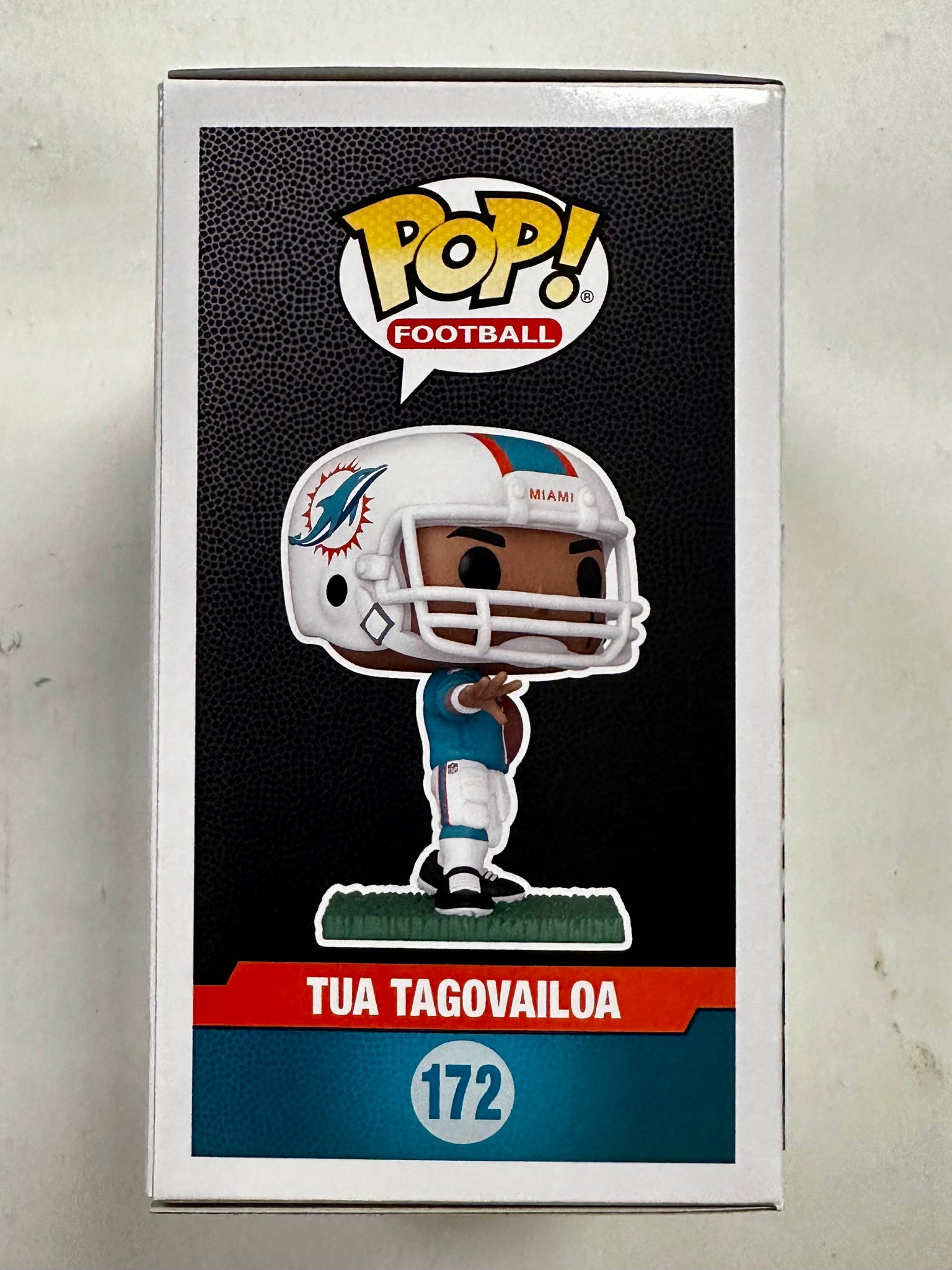 Funko Pop! Football Tua Tagovailoa #172 NFL Miami Dolphins QB Quarterback