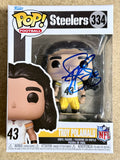 HOF Troy Polamalu Signed NFL Pittsburgh Steelers Funko Pop! #334 With JSA COA