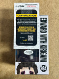 Johnny Depp Signed 2020 Edward Scissorhands Kirigami Funko Pop! 984 With JSA COA