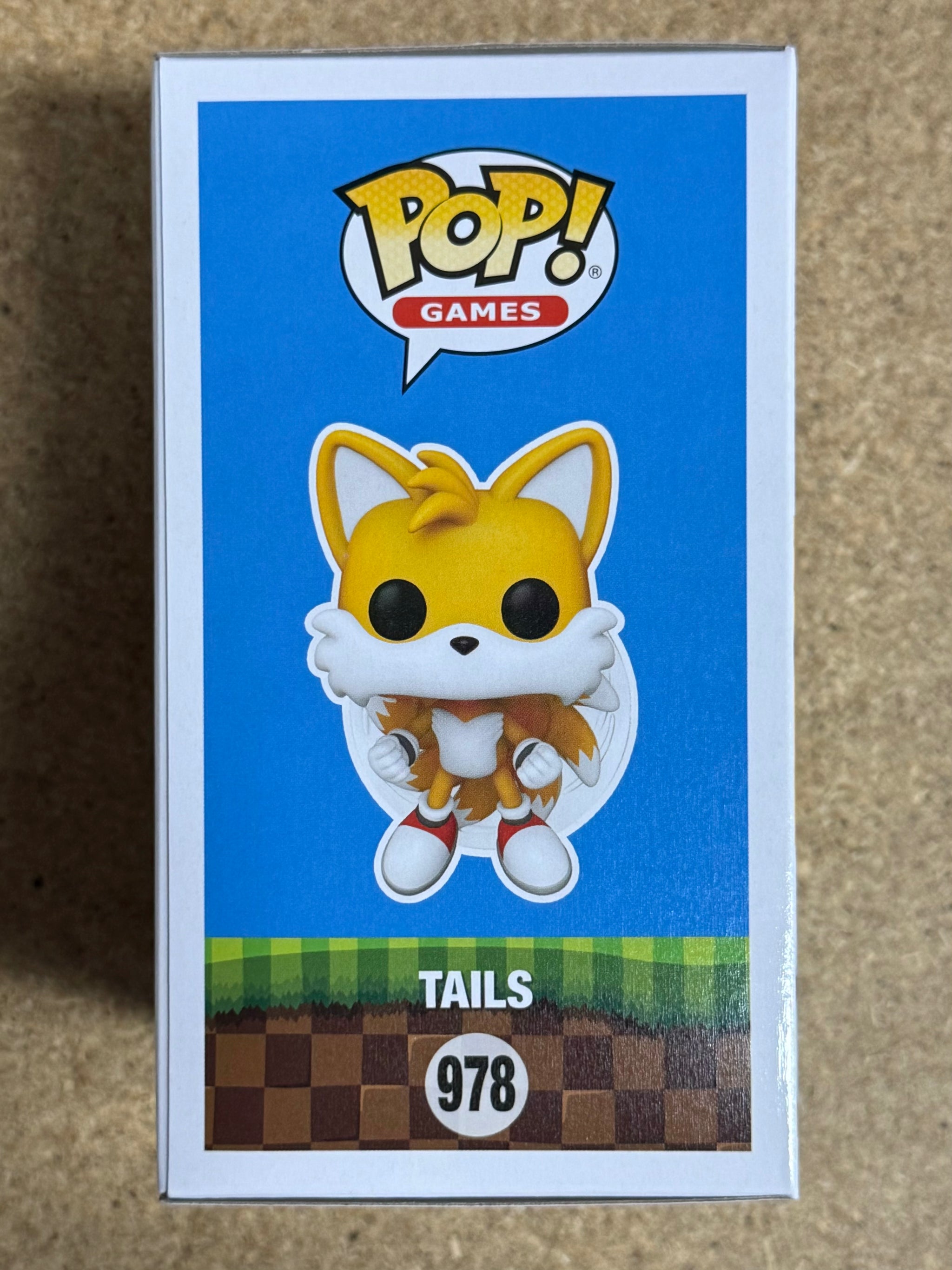 Figurine Funko Pop! Sonic The Hedgehog #978 Tails Avec Protecteur - Neuf Dans Son Emballage