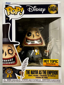 Funko Pop! Disney Mayor As The Emperor #1404 Nightmare Christmas 2023 Exclusive