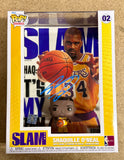 Shaquille Shaq O’Neal Signed SLAM Magazine Vaulted Funko Pop #02 JSA COA