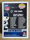 Tony Romo Signed NFL Dallas Cowboys Funko Pop #66 2016 Exclusive With JSA COA