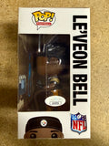 Le’Veon Bell Signed NFL Pittsburgh Steelers Funko Pop! #52 With JSA COA