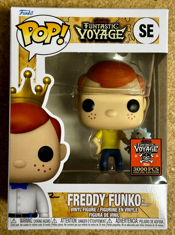 Funko Pop! Freddy As Morty (Rick & Morty) SE Funtastic Voyage 2024 LE3000 Exclusive