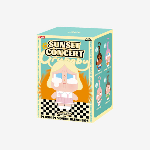 [IN STOCK] POPMART CRYBABY Sunset Concert Series - Plush Pendant Blind Box