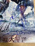 Pacific Rim Cast X12 Signed 11x14 Photo w/ PSA LOA Elba Hunnam Del Toro
