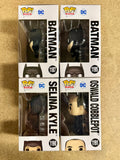 Funko Pop! The Batman Set Of 4 Selina Kyle #1190 Oswald Cobblepot 1191 1187 1195