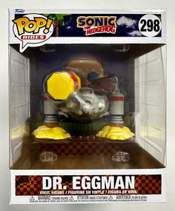 Funko Pop! Rides Dr. Eggman #298 Sonic The Hedgehog 2023 Sega Games Villain