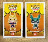 Funko Pop! Animation All Might & Izuku Midoriya “Deku” #248 #603 My Hero Academia Set Of 2