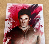 2013 Tyrine Carver Dexter Morgan 11”x 17” Poster Print Bay Harbor Butcher
