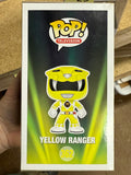 Funko Pop! Television Yellow Power Ranger #362 Saber Tooth Tiger 2016 Vaulted