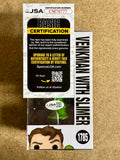 Dave Coulier Signed Real Ghostbusters Venkman With Slimer Funko Pop! #1785 With JSA COA