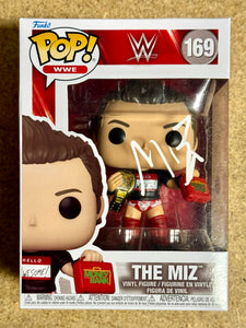 Money In The Bank The Miz Signed WWE Wrestling Funko Pop! #169 With JSA COA