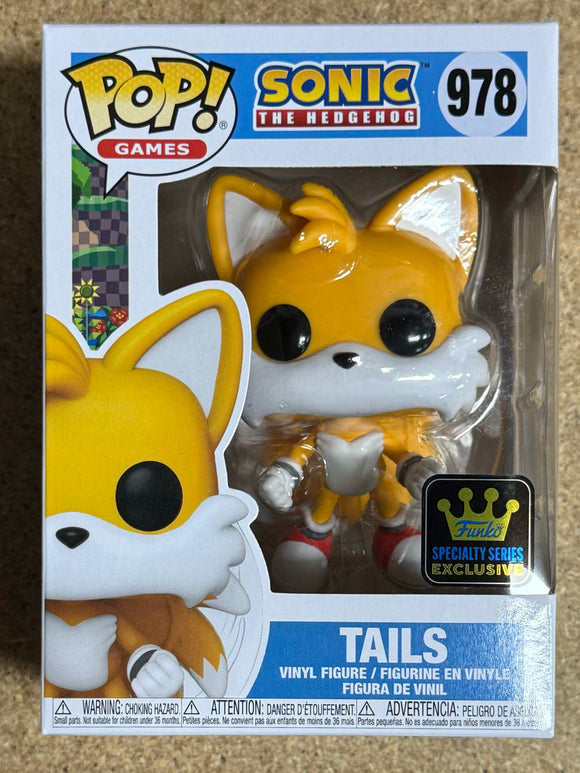 Funko Pop! Games Tails #978 Sonic The Hedgehog Specialty Series Exclusive