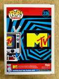 Musician Vic Fuentes Of Pierce The Veil Signed 2024 MTV Funko Pop #236 JSA COA