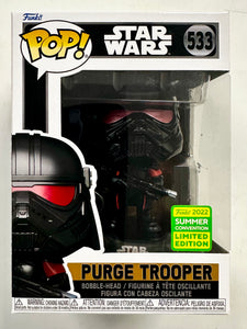 Funko Pop! Star Wars Purge Trooper #533 SDCC 2022 Summer Con Exclusive