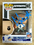 Dak Prescott Signed NFL Dallas Cowboys QB Funko Pop! #67 With JSA COA