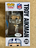 Troy Aikman Signed NFL Dallas Cowboys Funko Pop! #220 Exclusive With JSA COA