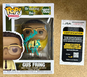 Giancarlo Esposito Signed Gus Fring Breaking Bad Funko Pop! #1933 With JSA COA