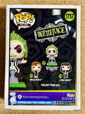Michael Keaton Signed Beetlejuice On Tombstone Funko Pop Plus #1757 With PSA/DNA COA