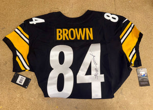 Antonio Brown “AB” Signed On Field Size 52 NFL Pittsburgh Steelers Jersey With JSA COA