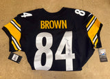Antonio Brown “AB” Signed On Field Size 52 NFL Pittsburgh Steelers Jersey With JSA COA