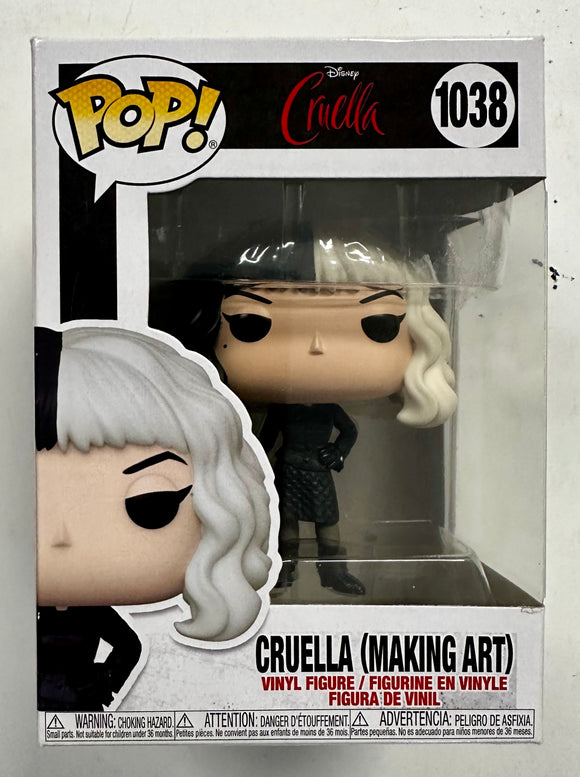 Funko Pop! Disney Cruella(Making Art) #1038 Cruella 2021 Emma Stone