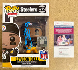 Le’Veon Bell Signed NFL Pittsburgh Steelers Funko Pop! #52 With JSA COA
