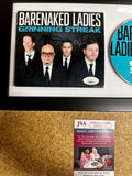 Framed & Complete Signed Barenaked Ladies Grinning Streak CD Cover With JSA COA