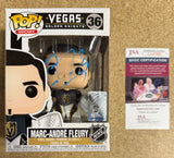 Marc-Andre Fleury Signed NHL Vegas Golden Knights Funko Pop! #36 With JSA COA