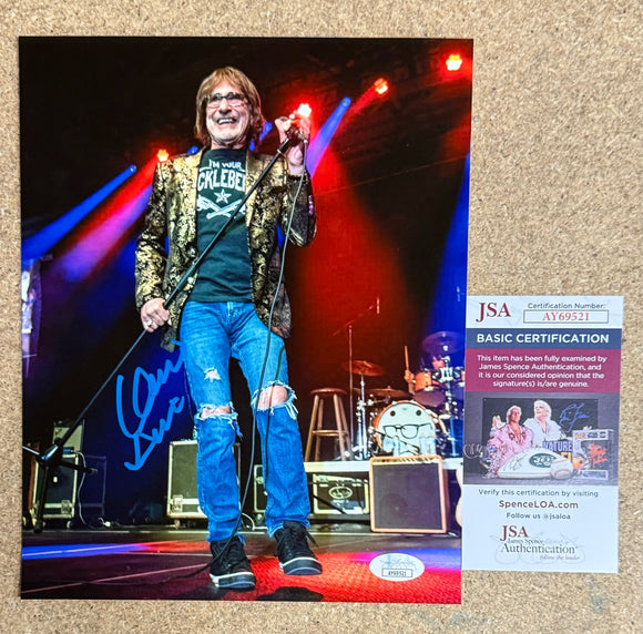 Pittsburgh Musician Donnie Iris “King Cool” Signed 8X10 Photo With JSA COA