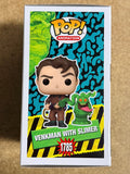 Dave Coulier Signed Real Ghostbusters Venkman With Slimer Funko Pop! #1785 With PSA COA