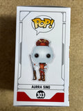 Jaime King Signed Star Wars Aurra Sing Funko Pop! #303 Exclusive With JSA COA