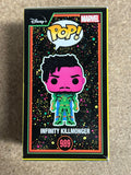 Funko Pop! Marvel Black Light Infinity Killmonger #989 What If? 2022 Exclusive