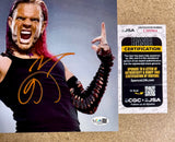 Jeff Hardy Of The Hardy Boyz WWE Signed Autographed 8x10 Photo With JSA COA