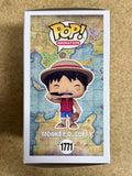 Colleen Clinkenbeard Signed Luffy With Meat Funko Pop! #1771 One Piece JSA COA