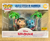 Funko Pop! Moments Disney Lilo & Stitch in Hammock #1200 HT 2022 Exclusive