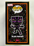 Funko Pop! Marvel Black Panther #891 Black Light UV Target 2021 Exclusive