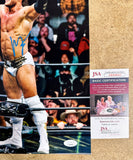 Maxwell Jacob Friedman “MJF” Signed AEW Wrestling Champion 11X14 Photo JSA COA