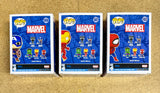 Funko Pop! Iron Man, Captain America & Spider-Man Marvel Classics 2024 Set Of 3