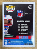 Warren Moon Signed NFL Houston Oilers Funko Pop! #263 With JSA COA