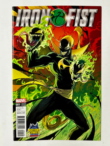 Iron Fist #1 J Scott Campbell Venomized Variant Midtown Comics Exclusive Color