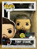 Funko Pop! Marvel Glow Tony Stark (Mark 42) #1416 Iron Man 3 MCU EE Exclusive