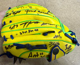 2025 Savannah Bananas Team Signed Youth Official Glove Cole Olson Oberst 30+ Sig
