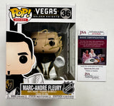 Marc-Andre Fleury Signed NHL Vegas Golden Knights Funko Pop! #36 With JSA COA