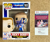 Will Ferrell Signed Ricky Bobby Talledega Nights Funko Pop! #183 With JSA COA