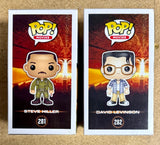 Will Smith (Steve Hiller) & Jeff Goldblum (David Levinson) Signed Independence Day Funko Pop! JSA & PSA COA Set of 2