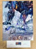 Pacific Rim Cast X12 Signed 11x14 Photo w/ PSA LOA Elba Hunnam Del Toro