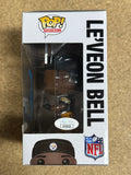 Le’Veon Bell Signed NFL Pittsburgh Steelers Funko Pop! #52 With JSA COA